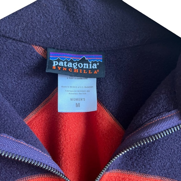 Patagonia Synchilla Fleece Size Women’s Medium 1/4 Zip Pullover - Picture 3 of 8